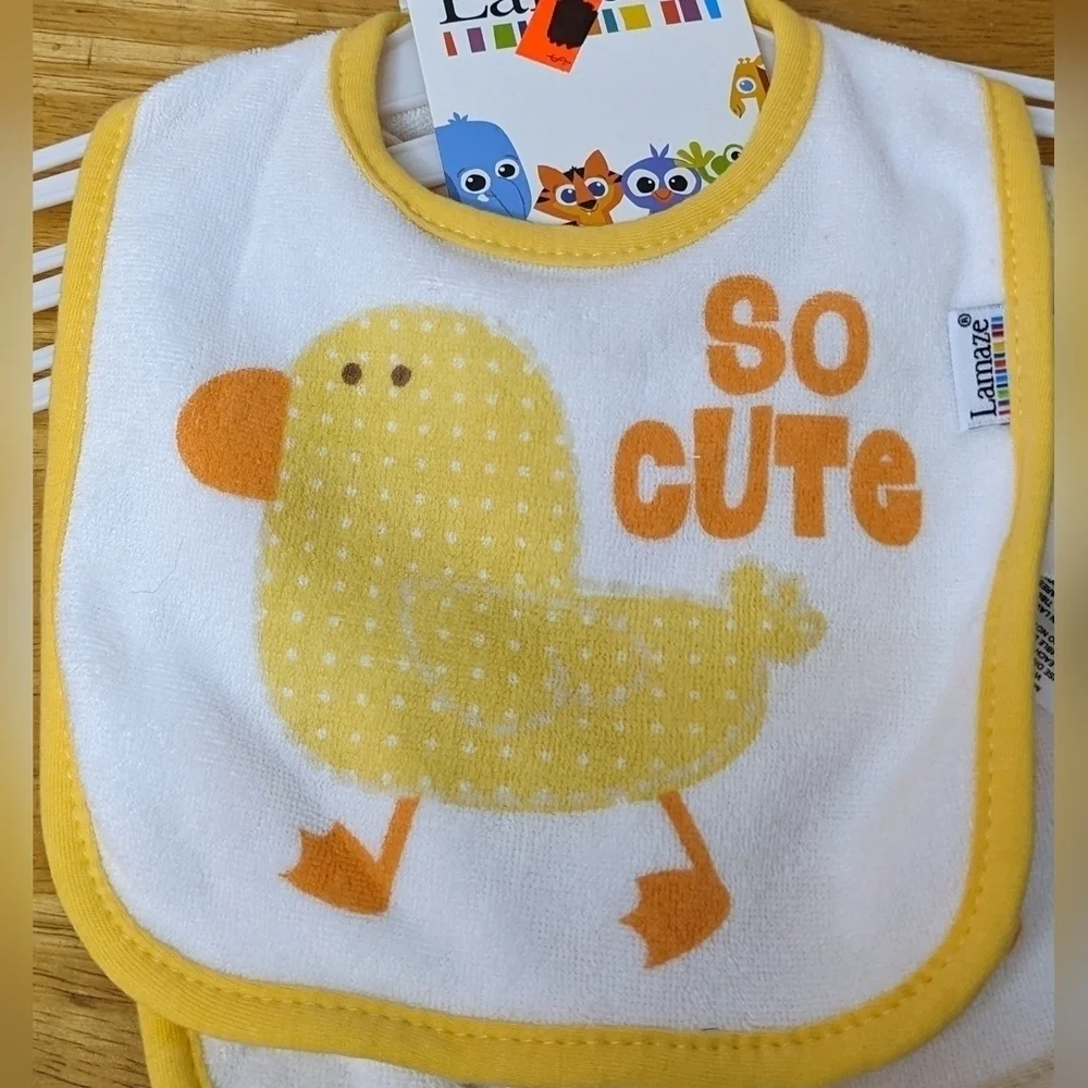 New Bear & duck gift set hooded towel bibs socks blankie Onesies, T19MIS